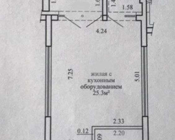 Однокомнатная квартира г. Минск, ул. Лученка, д. 15