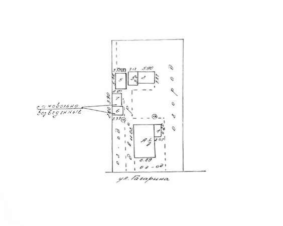 Дом, г.п. Телеханы, ул. Гагарина, 6
