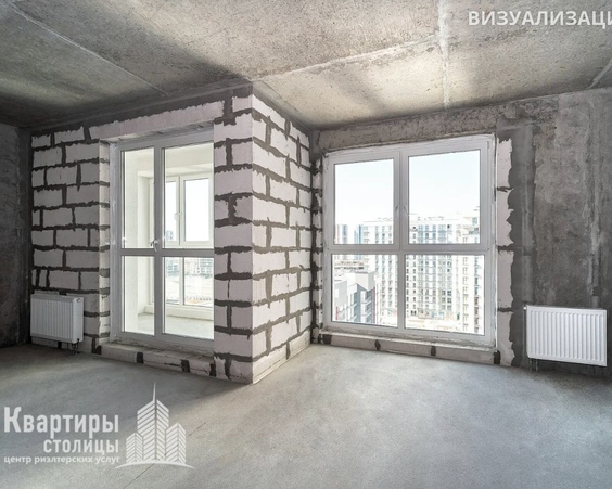 Двухкомнатная квартира г. Минск, ул. Жореса Алфёрова, 4
