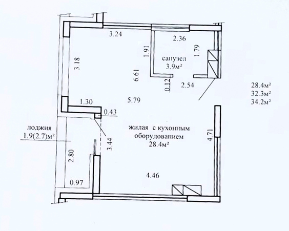 Однокомнатная квартира ул. Леонида Щемелёва, 14