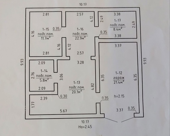 Коттедж, д.Угляны, Юзуфовский с/с