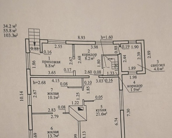 Дом аг. Михановичи, ул. Бачило