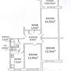 Трехкомнатная квартира г. Минск, ул. Нестерова, д. 68