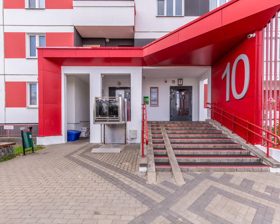 Однокомнатная квартира г. Минск, ул. Курсанта Гвишиани, д. 10, Уручье