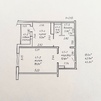 Однокомнатная квартира г. Минск, ул. Курсанта Гвишиани, д. 10, Уручье